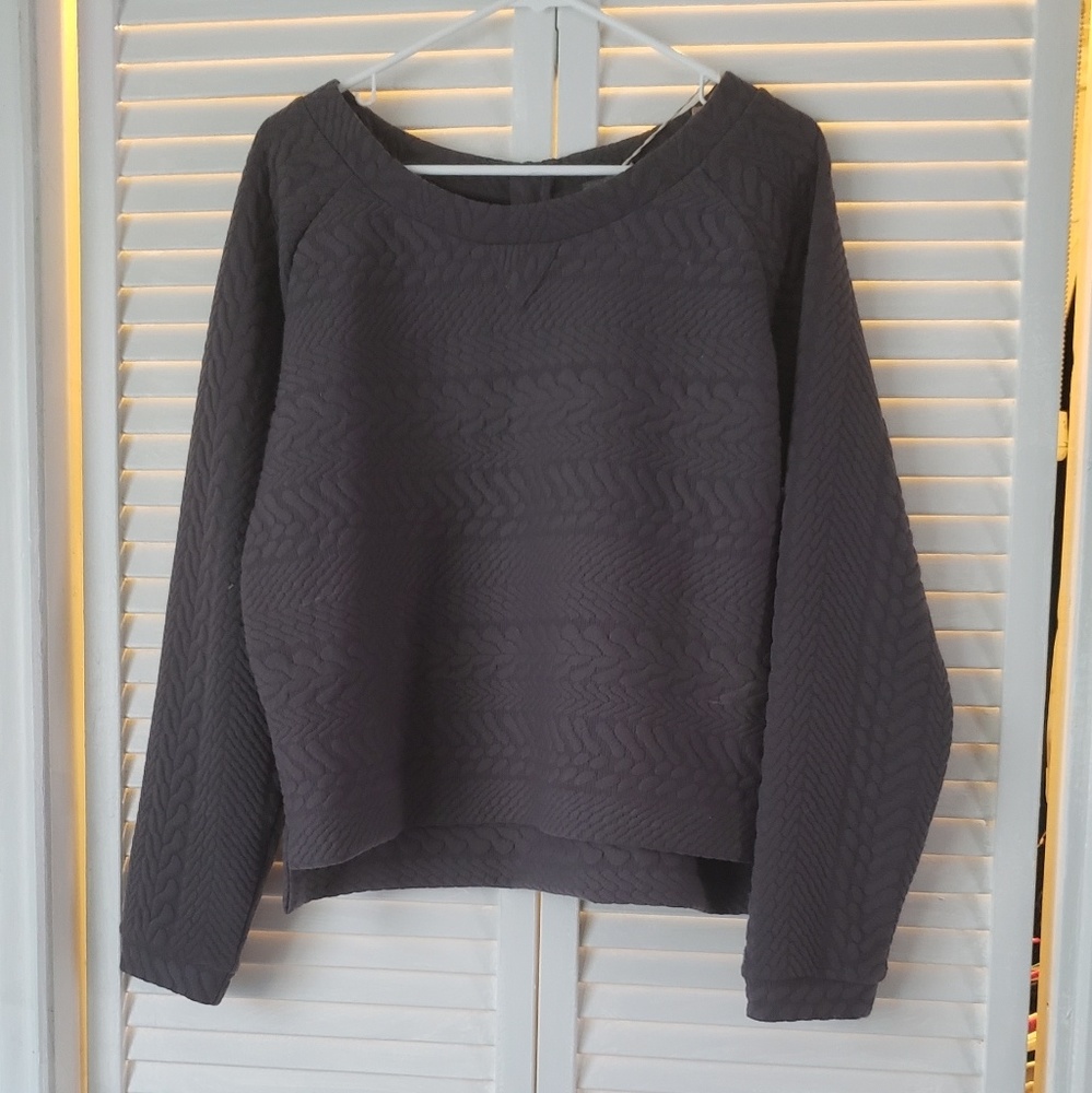 Prana Cableknit Pullover (Truffle)